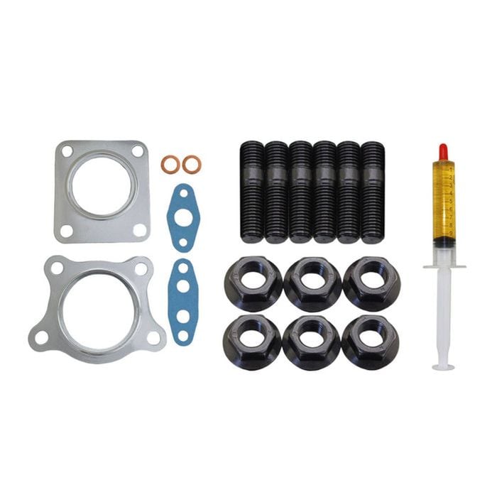 Turbo Charger Installation Stud, Gasket & Lubricant Kit For Holden Colorado Rc 4jj1 3.0l 2010-2012