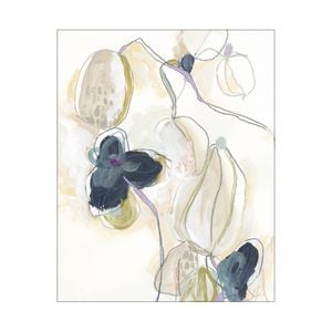 Artey | Abstracted Orchid II - Stretched Canvas - Stretched Canvas - 40 x 50cm