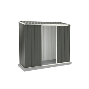 Absco Sheds 2.26 x 0.78 x 1.95m Woodland Grey Ezislider Single Sliding Door Garden Shed