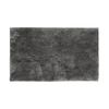 Bambury Microplush Large Bath Mat 50 x 80cm Pewter Woven Raised Pile