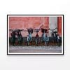 Parked Vintage Helsinki Bicycle  Print 100% Australian Made 90x60cm  (Poster)