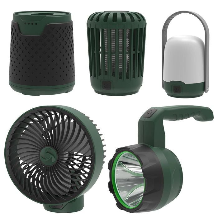 Arlec 4-in-1 Rechargeable Modular Utility Kit