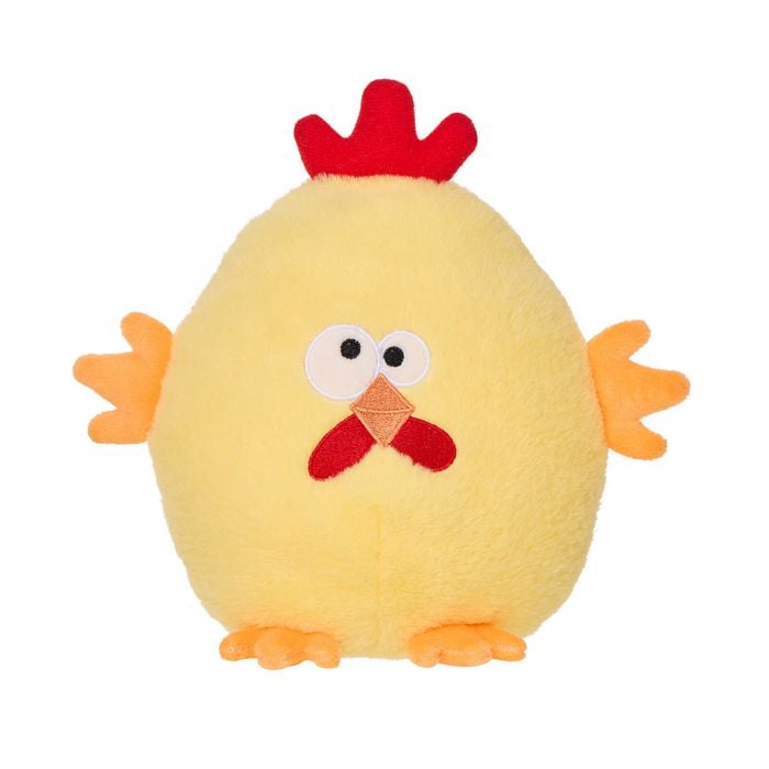 Happy Tails Round Chicken Plush Toy
