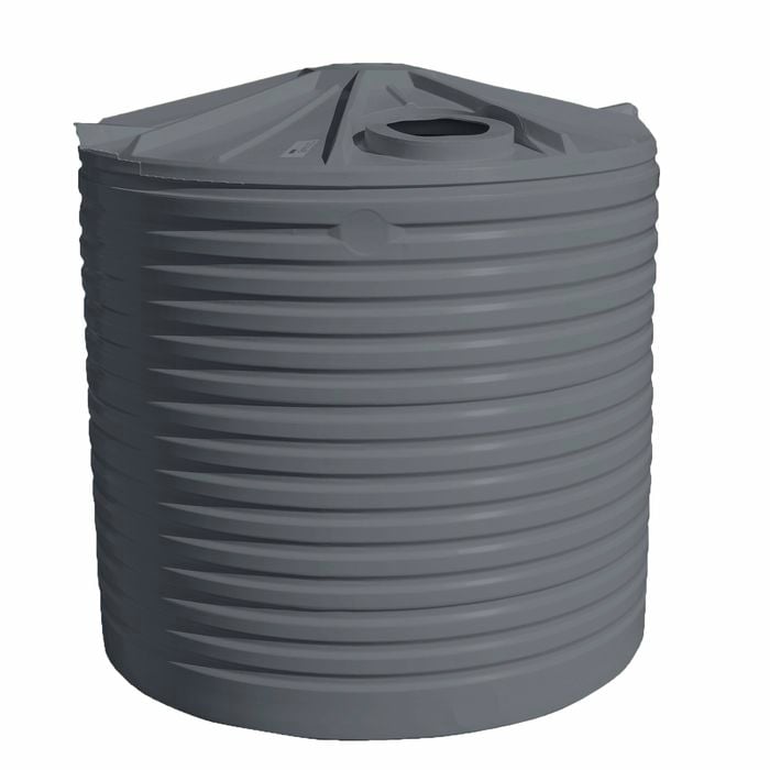 Clark Tanks 9092L Round Poly Water Tank - Light Grey