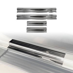 AUSGO Door Sill Protector for Holden Colorado RG Dual Cab 2012-2020 Stainless Steel Scuff Plate Cover