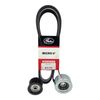 Drive Belt Tensioner & Idler Pulley Set for Toyota Landcruiser VDJ Series 1VDFTV