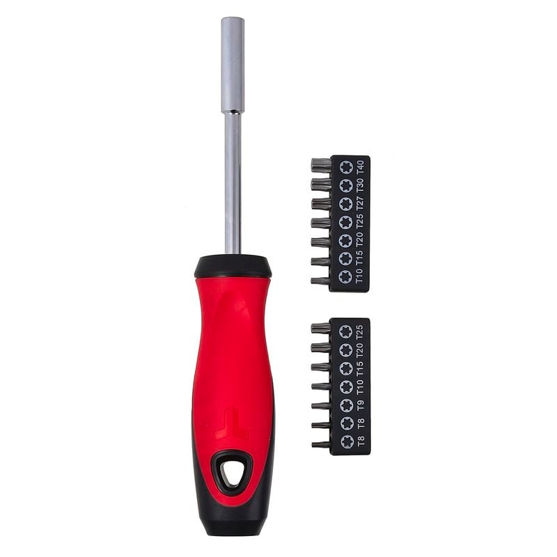 15 Piece Torx Screwdriver & Bit Set
