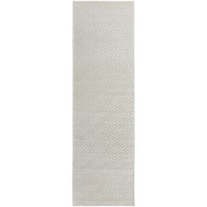 Geller Alice Natural White Ru 300x80cm Runner - Medium Power Loomed Rug