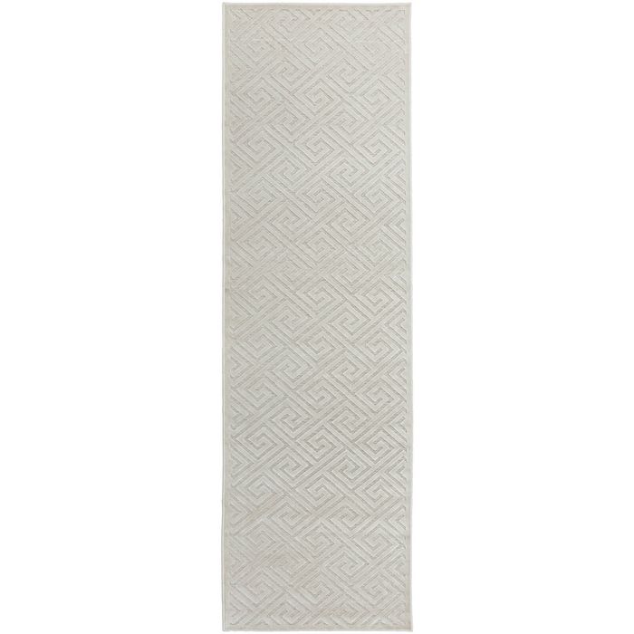 Geller Alice Natural White Ru 300x80cm Runner - Medium Power Loomed Rug