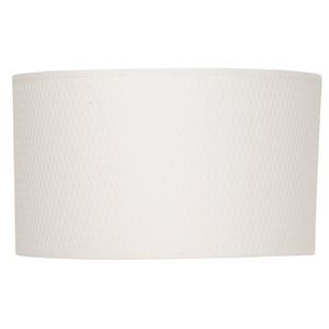 Verve Design 30cm Large White Paper Weave Lampshade