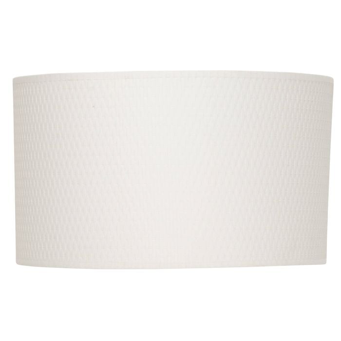Verve Design 30cm Large White Paper Weave Lampshade