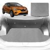 6D Diamond Car Boot Mat for Renault CAPTUR (JB/JE)2019-Current-upper+lower-Cargo Mat-Grey-Outback GT