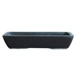 Northcote Pottery 39 x 19 x 8cm Black Keidai Terrazzo Look Bonsai Pot