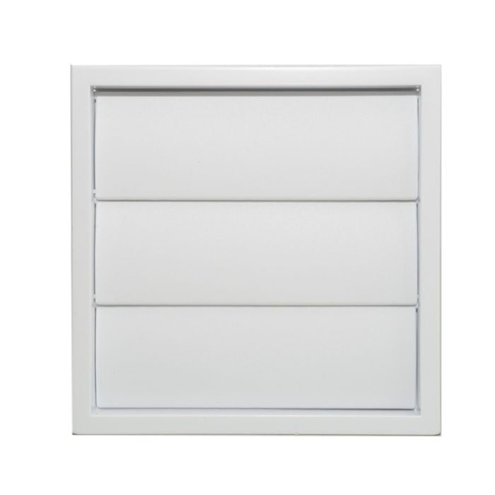 Builders Edge 100mm White Gravity Vent
