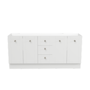 New England Joinery 1800mm Diadem Double Bowl Floorstanding Vanity - Cabinet Only