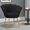 ALFORDSON Armchair Plush Black