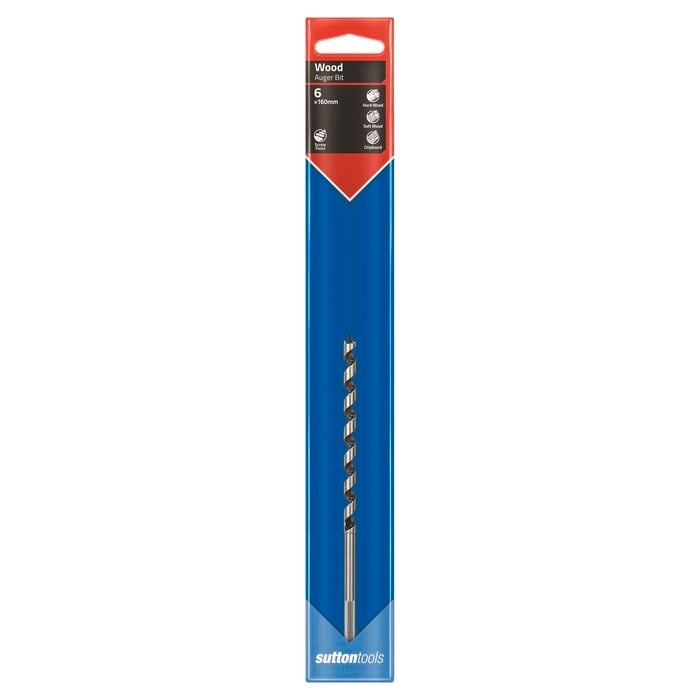 Sutton Tools 160 x 6mm Short Auger Bit