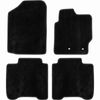 For Toyota Yaris Sedan NCP90R/91R/93R 10/2005-10/2011 Custom Black Car Floor Mat