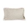 SOGA 30cm  Wabi-sabi Cushion Herringbone Lumbar Throw  Pillow