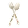 2pc Urban FB Aus Animals 25cm Spoon/Fork Salad Servers - Grey/Green