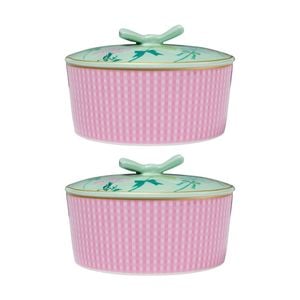 2x Maxwell & Williams Cherish Trinket Box Decorative Storage Ceramic