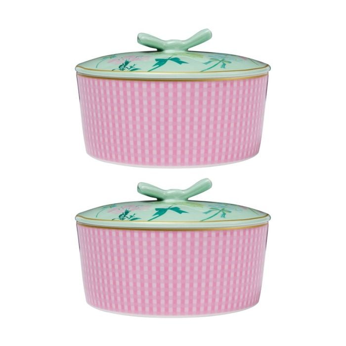 2x Maxwell & Williams Cherish Trinket Box Decorative Storage Ceramic