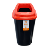 Morgan 45L Recycling Bin with Red Lid