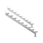 Galintel 9 Tread Heavy Duty Galvanised Steel Stair Stringer - 2 Pack