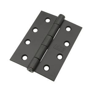 Lane 100 x 75 x 2.5mm Black Loose Pin Butt Hinge - 2 Pack