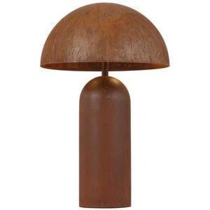 Telbix Ferum Modern Table Desk Lamp Light Metal Rust Patina