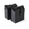 Decathlon - 20 L Bike Double Pannier Bag 500 - Black - One Size