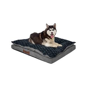 Pawz Pet PillowTop Memory Foam Calming Bed Medium Grey