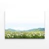 Flower Meadow with Mountains  Print 100% Australian Made 75 x 50cm  (Stretched)