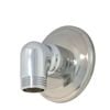 Flexispray 90 Deg Chrome Wall Elbow And Plate