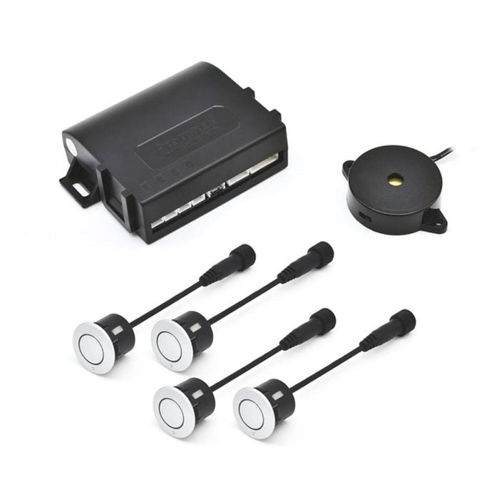 Promata Front Parking Sensor - Buzzer Alerts 20.5 Silver