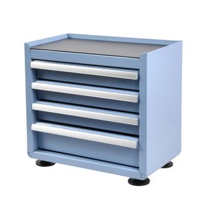 Craftright Light Blue 4 Drawer Mini Tool Chest