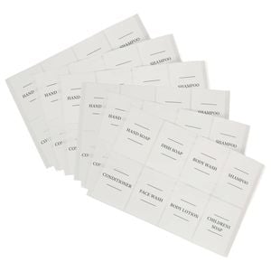 Harbour Housewares 48pc Soap Dispenser Labels Set