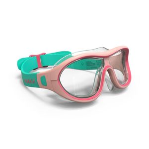 Kid's Swimming Mask Clear Lenses - Swimdow 100 - Mint Green