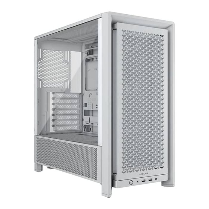 Corsair Frame 4000d Rs Modular Mid-tower E-atx Case - White [cc-9011313-ww]