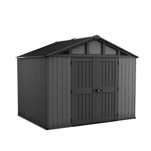 Keter Stronghold 10 x 8' (3.1 x 2.4m) Garden Shed - Grey