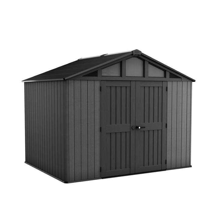 Keter Stronghold 10 x 8' (3.1 x 2.4m) Garden Shed - Grey
