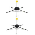 2PK Hercules Travlite In-Bell Trumpet Stand w/ Velvet Bag
