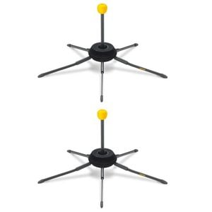 2PK Hercules Travlite In-Bell Trumpet Stand w/ Velvet Bag