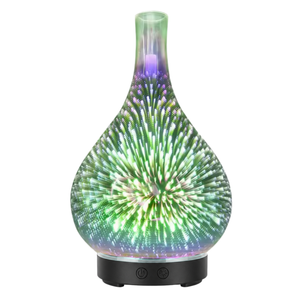 Essential Oil Aroma Diffuser - Mirror 3D Fireworks Aromatherpay Mist