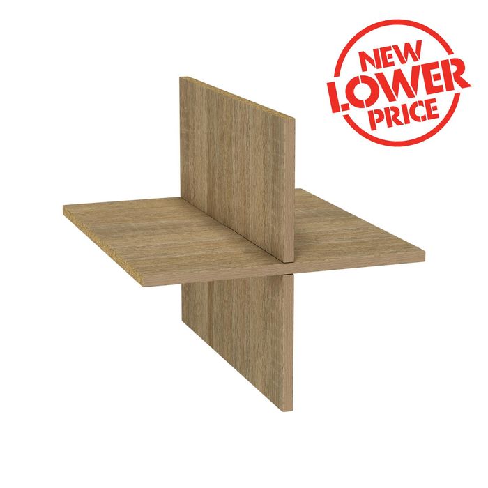 Flexi Storage Clever Cube 335 x 385 x 335mm Oak Divider Insert