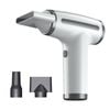 Catzon Wireless Blow Dryer 4 Speeds Rechargeable-white