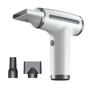 Catzon Wireless Blow Dryer 4 Speeds Rechargeable-white