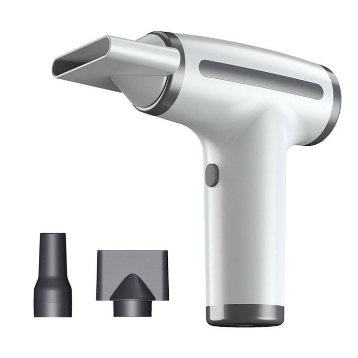 Catzon Wireless Blow Dryer 4 Speeds Rechargeable-white