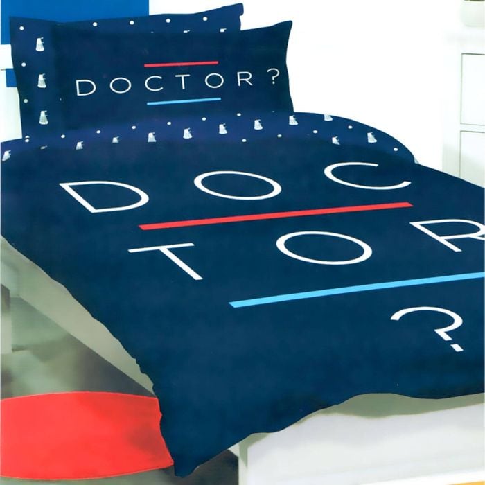Bloomington Doctor Who Quilt Cover Set Queen