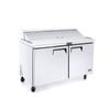 Atosa Double Door Sandwich Prep Table Refrigerator Msf8302
